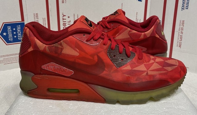 Size 13 - Nike Air Max 90 Ice Gym Red 