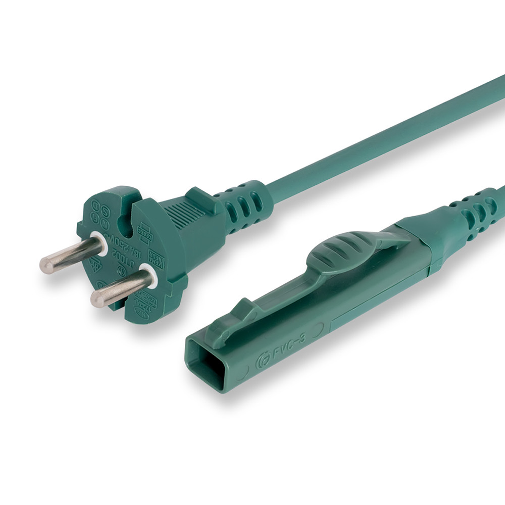 Ersatzkabel Für Kobold VK140 – 15 Meter, Grün, Mit Italienischem Stecker, Einfach Austauschbar