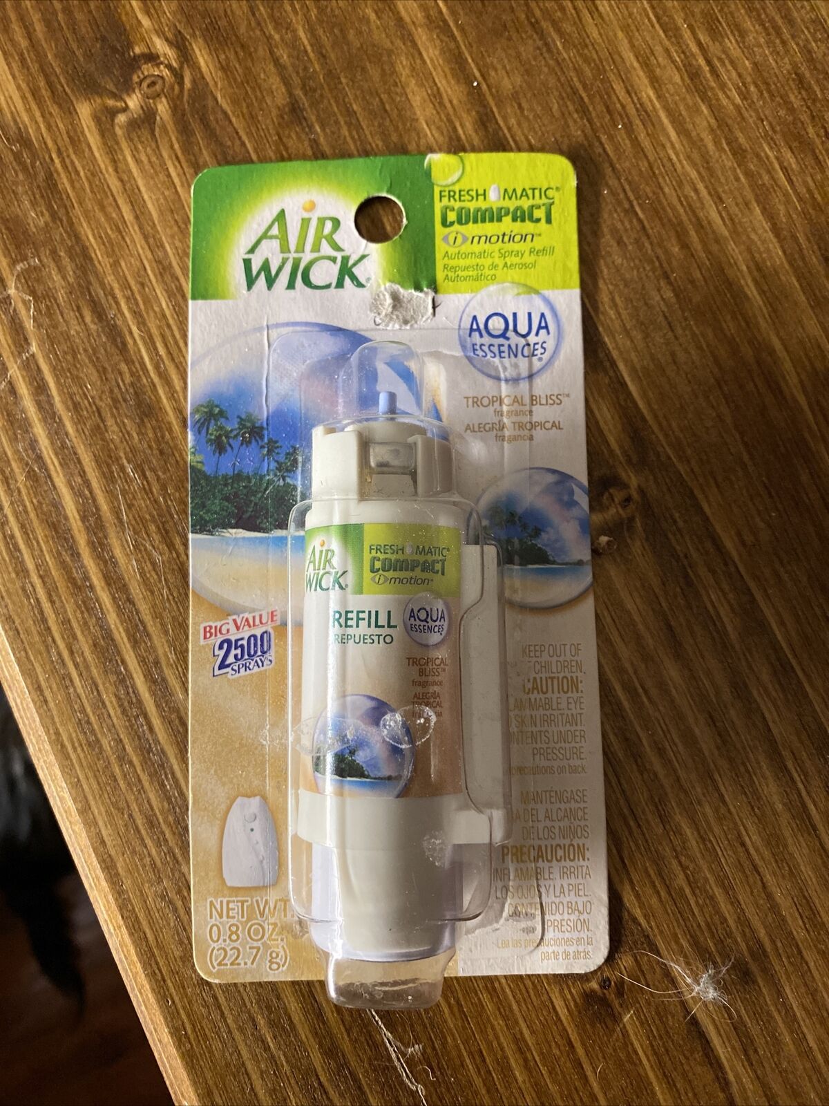 Air Wick Freshmatic Compact Automatic Spray Refill Tropical Bliss New