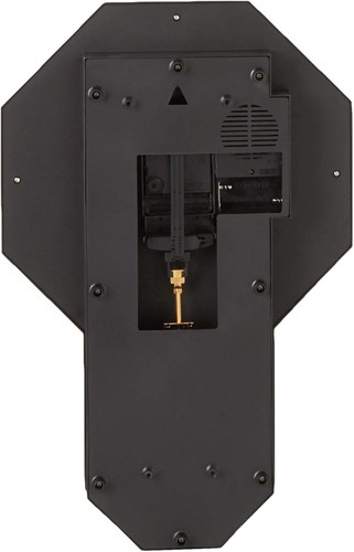 Hexagonal Wood Pendulum Clock with Hourly Westminster Chime - 20.5" Height - Picture 5 of 6