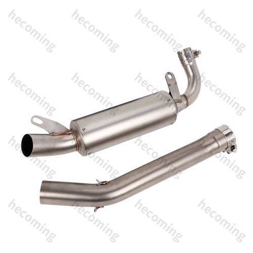 For Aprilia GPR250R GPR250S Exhaust Front Mid Link Pipe 51mm 2021-2024 - Foto 6 di 6