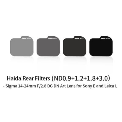 Haida-Rückfilter-Set für Sigma 14-24 mm F/2,8 DG DN Art für Sony E/Leica L