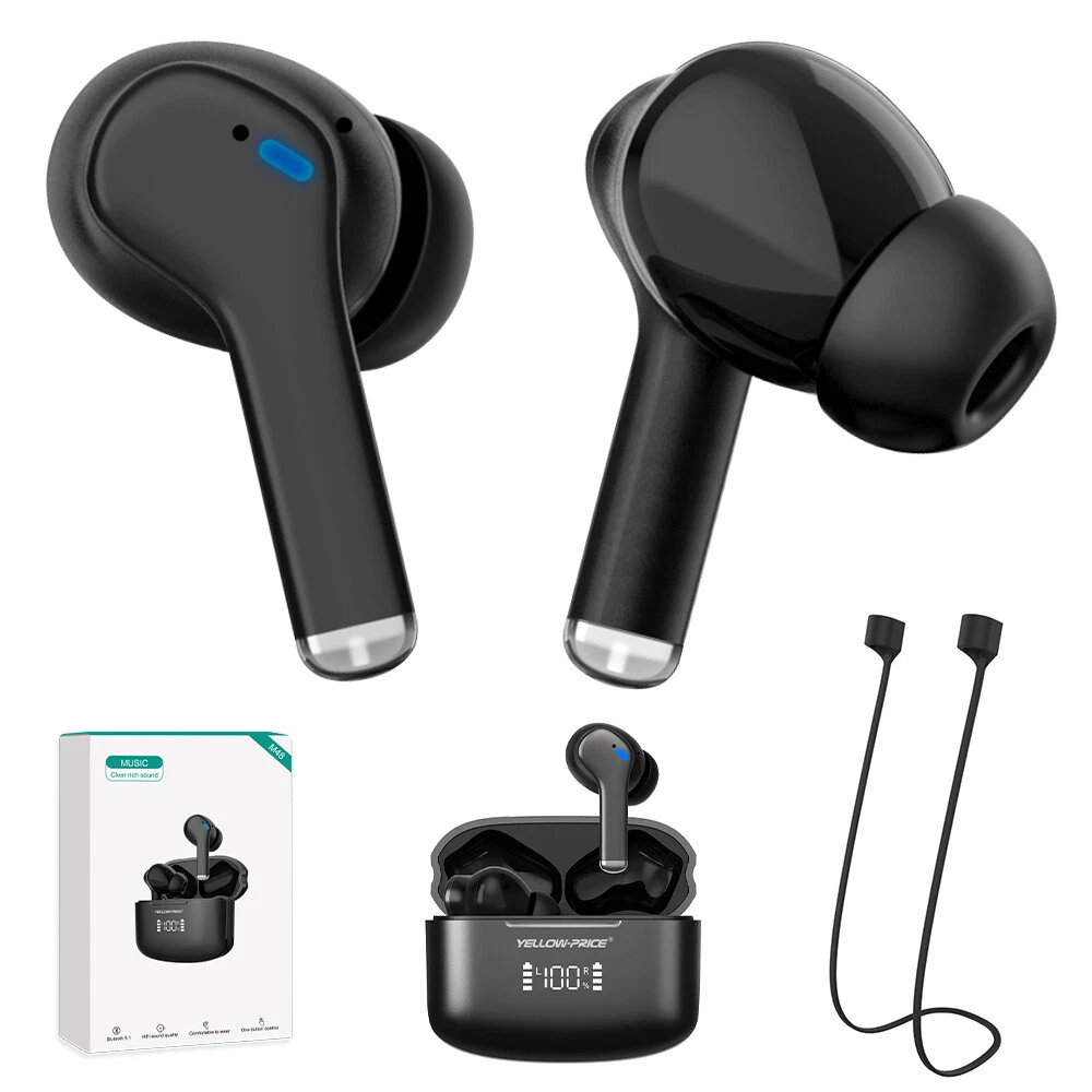 Wireless Earbuds ANC ENC Bluetooth Headphones Earphones with LED Charging Case