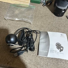 Logitech Quickcam E3500 V-UCU56 Usb 2.0 Wired Computer Webcam - TESTED & WORKS
