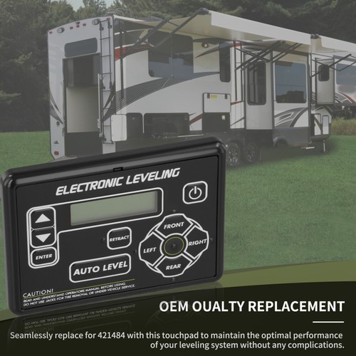 RV Ground Control Auto Leveling System Electronic Leveling Control Panel 421484 - Picture 6 of 24