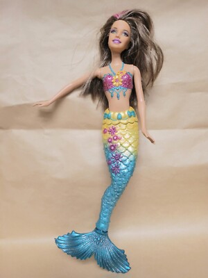 Barbie Mermaid Teresa Bath Play Fun 2010 Color Change Hair