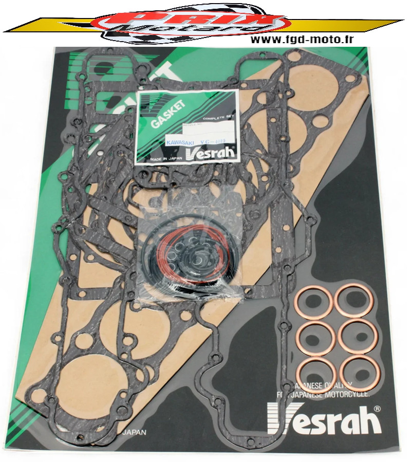 Kit joints moteur complet Kawasaki Z1300 pour réfection et révision de 1979-1983
