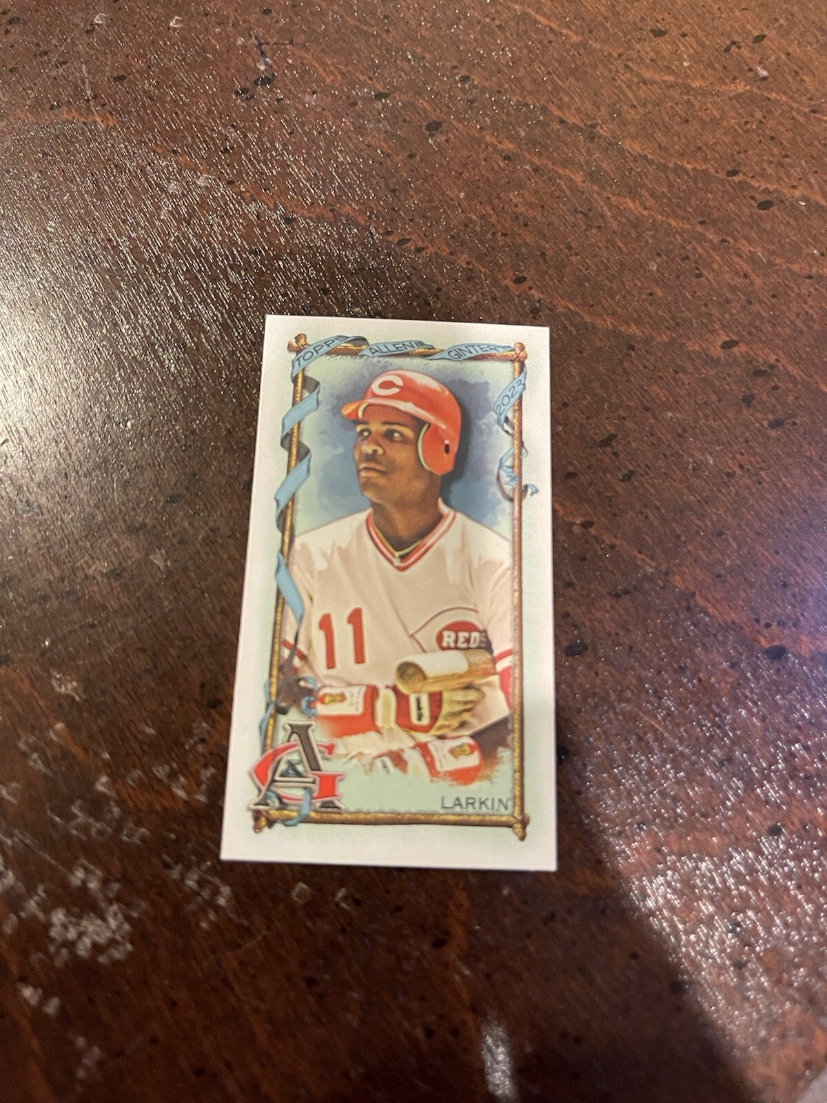 2023 Topps Allen & Ginter Barry Larkin Mini #335