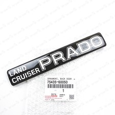New Genuine Toyota 96-02 Land Cruiser Prado J90 Back Door Emblem 75435-60050