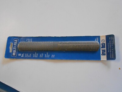 Great Neck 8 in. Multi File, Half Round Rasp & File, Flat Rasp & File