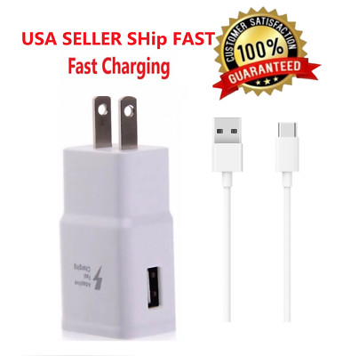 Adaptive Fast Wall Charger+6FT Type-C Cable For Samsung Galaxy A21 A11 A51 A71