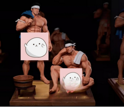 Gentleman Studio 褌おじさん Resin Statue In Stock H31.5cm 1/6