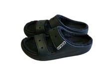 CROCS slipper Classic Cozzy Black sandal 207446 Unisex M-10/W-12