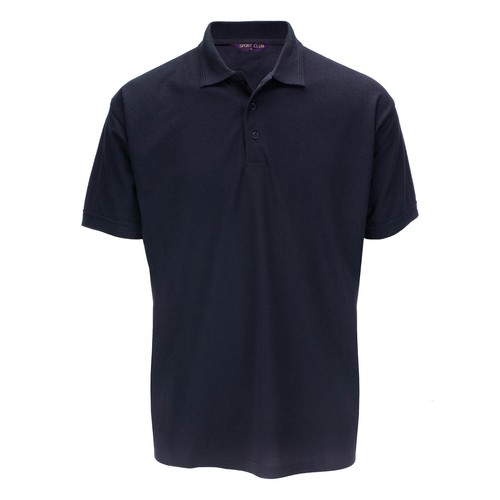 Heavy Pique Polo Short Sleeve T-Shirt Breathable Mix Fabric Best for Summer - Picture 5 of 11