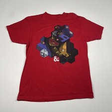 Dungeons & Dragons Shirt Men’s Large Red Short Sleeve Graphic Tee