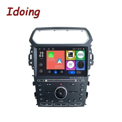 10.2" CarPlay Android 12 Car Stereo Radio for Ford Explorer 11-19 GPS Carplay - Picture 18 of 24