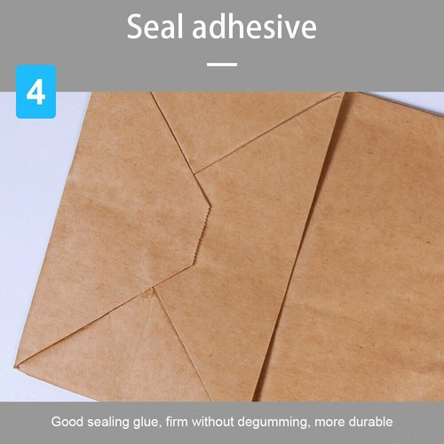 50 x Bulk Kraft Paper Bags Gift Shopping Carry Craft Brown Bag with Handles AU - Picture 12 of 15