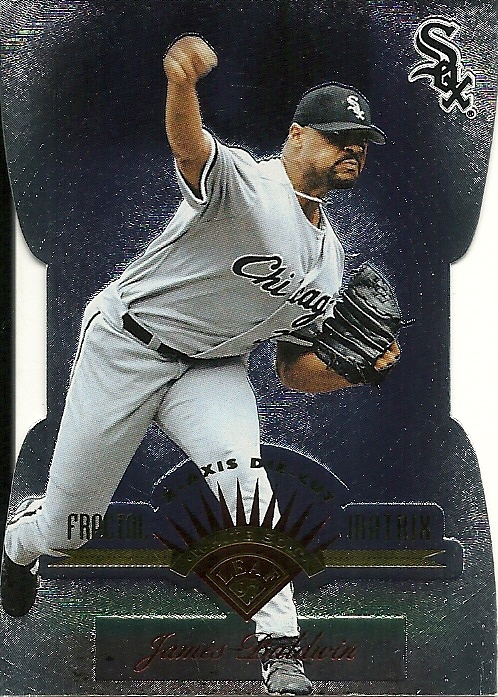 1997 Leaf Fractal Matrix Die Cut Silver James Baldwin 138 White Sox