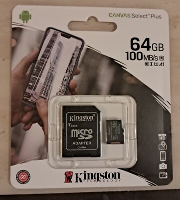 Kingston 64GB Micro SD XC Memory Card For Nintendo 2DS XL 3DS 3DS XL Wii UK  UK