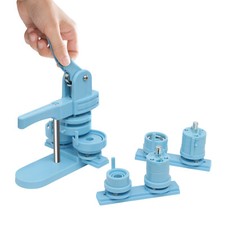 Button Press Machine Button Making Machine Badge/Button Maker 0.98, 1.26, 2.28"