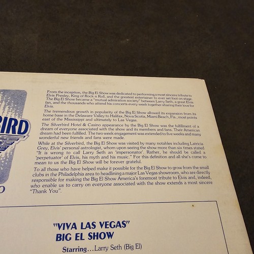 Silverbird Casino Viva Las Vegas Big El Show Soundtrack Red Vinyl Elvis Presley - Picture 8 of 16