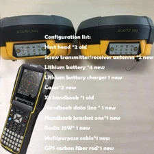 Used  South S82 GPS - 2  SOUTH RTK  a mobile station and a base station