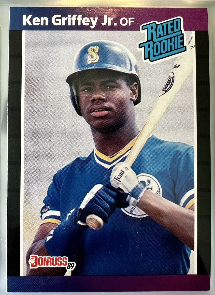 1988 DONRUSS KEN GRIFFEY JR. #33 RATED ROOKIE ERROR BASEBALL CARD