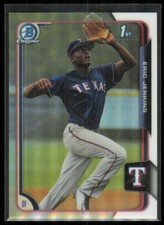 2015 Bowman Draft Picks & Prospects Chrome 1st Refractor Eric Jenkins #165