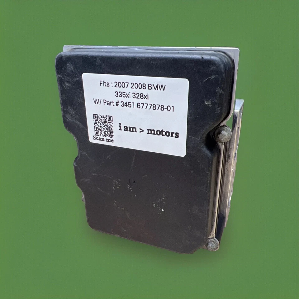 Módulo de bomba de freno ABS reacondicionado 2007 2008 BMW 335xi 328xi | 3451 6777878-01 Foto 3 de 4