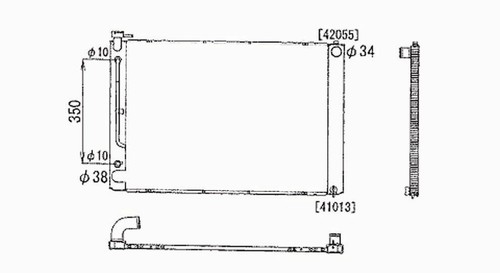 Radiator  TYC  2688 - Picture 1 of 1