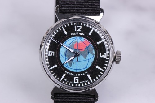 Wristwatches Pobeda, Sputnik watch, Rare Military watches, Soviet Men's watch. - Picture 8 of 11