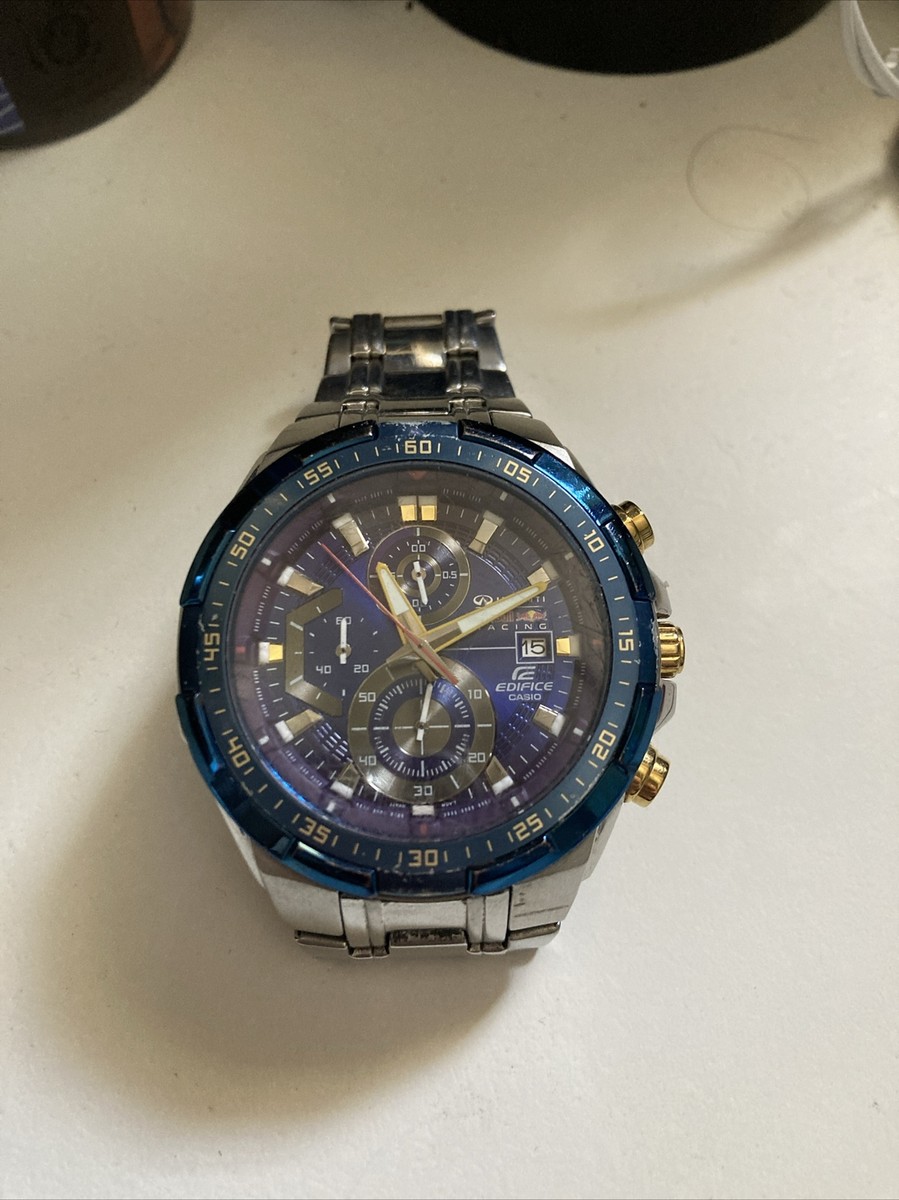 Casio Edifice Red Bull Racing Infiniti CASIO EDIFICE Infinity Red