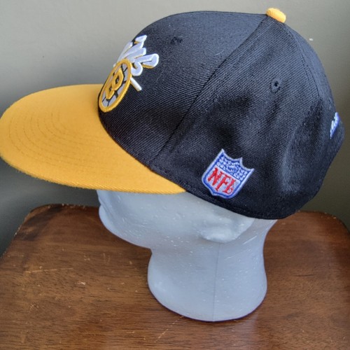 Boston Bruins Mitchell & Ness NHL NFL Vintage Script Snapback Hat Cap Irregular - Picture 5 of 9