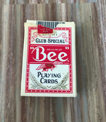 Vtg Sam's Town Hotel & Gambling Hall Bee Playing Cards Club Special Heavy Wear