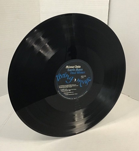 MISSA GAIA EARTH MASS PAUL WINTER LIVING MUSIC LMR-2 Double LP VG+/E all tested - Picture 5 of 8
