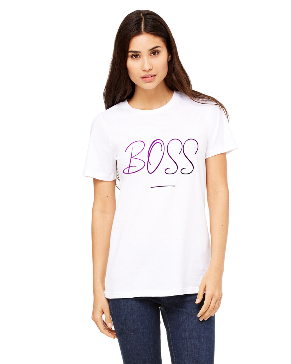 Color Changing Heat Sensitive BOSS T-Shirt Temperature Activated