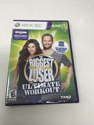 The Biggest Loser Ultimate Workout Fitness Video Game - Xbox 360 Kinect NEW 