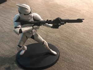 star wars clone statue