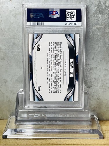 2021 Topps Star Wars Mandalorian Back With The Empire Bronze 20/50 PSA 10 - 第 3/3 張圖片