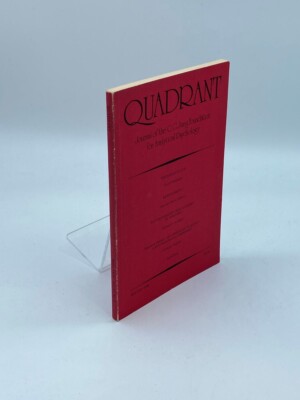 Quadrant Winter 1978 Journal of the C. G. Jung Founation for Analytical