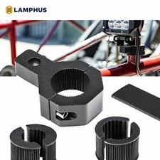 1pc Vertical 0.75/1/1.25" ATV UTV Off-Road Light Bar Clamp Mounting Bracket Kit