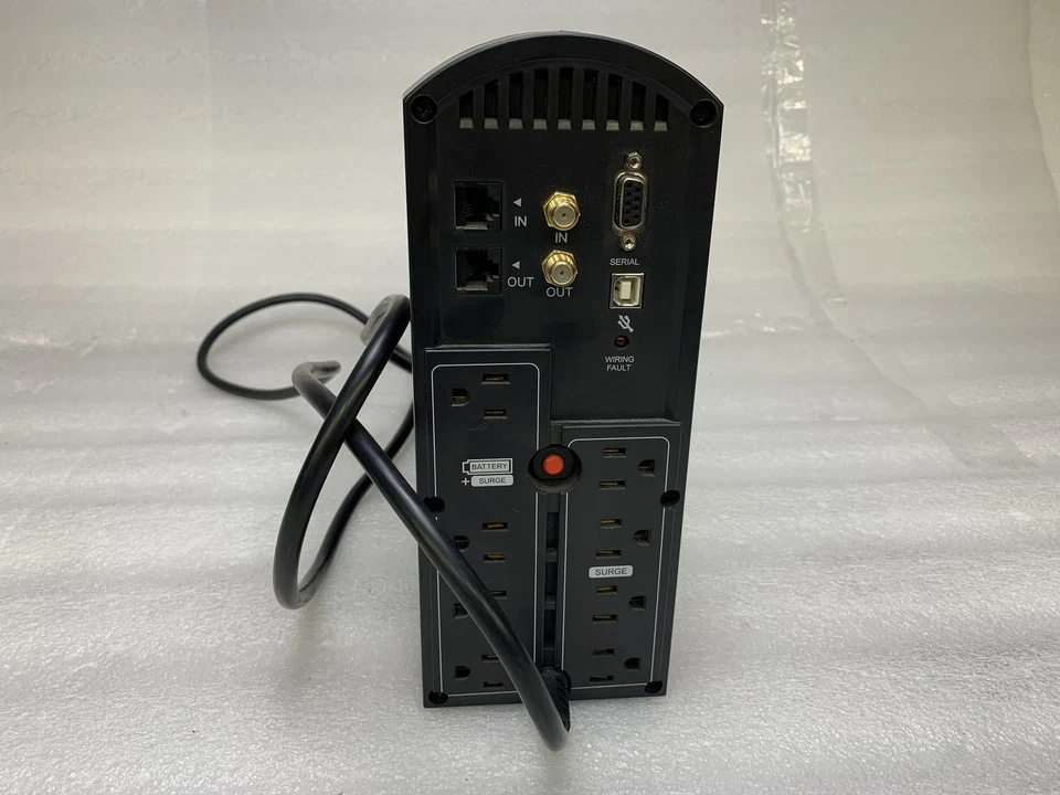 CyberPower 1350AVR 1350VA CP1350AVRLCD 9-Outlet LCD UPS System No Battery - Image 4 of 4