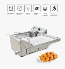 Commercial Industrial Electric Deep Fryers Fryer Machine For Donut 12L 3kw 220v