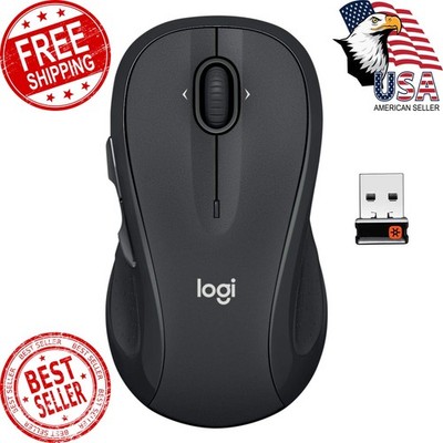 Logitech M510 Wireless Mouse Graphite