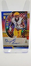 2020 Prizm Draft Picks Rookies Red White & Blue 87/99 Darrynton Evans RC Auto