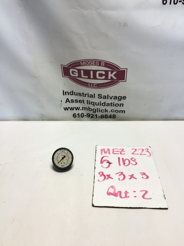 WIKA EN 837-1 Pressure Gauge 0-80PSIG (0-6bar) Class 2.5 - Picture 3 of 3