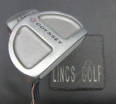 Junior Odyssey White Hot 2-Ball-J Putter Stahlschaft 76 cm Länge X Series Griff*