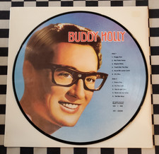 self titled LP by Buddy Holly vinyl picture disc 1982 Danish import VG+ AR-30006