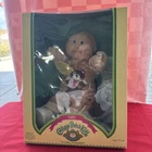 Vintage 1985 Cabbage Patch Kids Doll In Box Blue Eyes FRANK VERNE