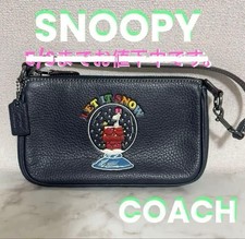 COACH PEANUT Snoopy mini bag Nolita